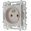 Ospel CF307 Viengubas lizdas su įžeminimu kašmyro smėlio spalvos GP-1ZZ/m/83