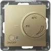 Ospel IMPRESJA Temperatūros reguliatorius /oro jutiklis/auksinis metalas RTP-1YN/m/28