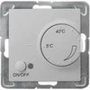 Ospel IMPRESJA Temperatūros reguliatorius /oro jutiklis/ sidabrinis RTP-1YN/m/18 - RTP-1YN/m/18