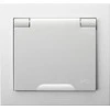 Ospel KIER Bristles lizdas su IP44 skaidriu baltu atvartu GPH- 1WZw - GPH- 1WZw