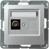 Ospel Otenos lizdai su vienu F tipo sidabru (GPA-1YF / m / 18)
