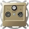 Ospel RTV-SAT galutinis aukso metalas (GPA-YS / m / 28)