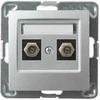 Ospel F tipo dvigubas sidabras (GPA-2YF / m / 18)