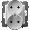 Ospel GP-2UR/m/00 ARIA Dvigubas lizdas, baltas GP-2UR/m/00