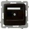 Ospel Kompiuterio lizdas Karo vienas RJ45 5E metalinis šokoladas (GPK -1S / K / m / 40)