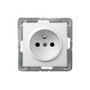 Ospel GP-1YZ/m/00 IMPRESJA Viengubas lizdas su/be baltos spalvos GP-1YZ/m/00