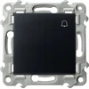 Ospel Ospel Szafir ŁP-6Z/m/33 "varpelis" metalinis juodas jungiklis