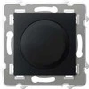 Ospel Ospel Szafir universalus šviesos reguliatorius ŁP-8ZL2/m/33, skirtas kaitrinėms, halogeninėms ir LED apkrovoms, metalo juoda