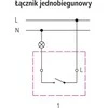 Ospel ŁĄCZ.1-BIEG. ECRU IMPRESJA