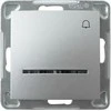 Ospel Skambučio mygt./apšv. p/t IMPRESJA 10A/250V/maks. 3520W sidabro sp.