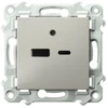 Ospel SAPPHIRE USB įkroviklis A+C kašmyro smėlio spalvos GPUSB-2Z/m/83