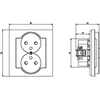 Ospel 13,5W LED T8 lempa, 6500K, 1200mm