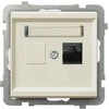 Ospel Kompiuterių lizdai Single sonata RJ45 5E ecru (GPK-1R / K / m / 27)