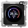 Ospel SONATA Elektroninis temperatūros reguliatorius WI-FI juodas matinis RTE-1R/m/33