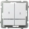 Ospel SONATA užrakto jungtis su vidiniu apšvietimu / su mechaniniu užraktu / balta LP-7RBS / m / 00