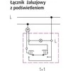 Ospel Stumdomoji jungtis su kaitinamuoju šviesos šaltiniu (LP-7YS / m / 23)