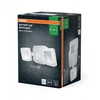Osram 10W LED sieninis lauko šviestuvas, baltas, 4000K, su baterija ir judesio davikliu, IP54