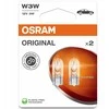 OSRAM Automobilinės lemputės 3W 12V W2.1x9.5D 2vnt