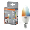 Osram Išmanioji LED lempa SMART WIFI, B40, 4.9W, E14, 470lm, TW