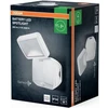 Sieninis šviestuvas Osram 4W LED sieninis lauko šviestuvas, baltas, 4000K, su baterija ir judesio davikliu, IP54