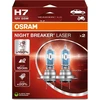 OSRAM Automobilinės lemputės NIGHT BREAKER LASER +150% H7 55W 12V PX26D 2vnt