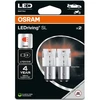 Osram Osram LED Pære Rød P21-5W - 2 stk.