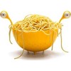 Ototo OTOTO Spaghetti Monster geltona kiaurasamtis