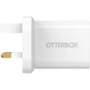Otterbox OB STANDARD UK WALL CHARGER 20W/- 1X USB-C 20W USB-PD Baltas
