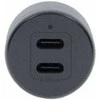OtterBox OB standartinis automobilio įkroviklis 65W/2 USB-C - juodas