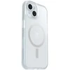 OtterBox React MagSafe dėklas Apple iPhone 16e/15/14/13 telefonui - skaidrus