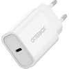 OTTERBOX STANDARTINIS ES SIENINIS ĮKROVIKLIS 20W - 1X USB-C 20W USB-PD Baltas