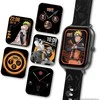 Išmanusis laikrodis Overmax abyx Išmanusis laikrodis Fit Touch 3 Naruto Uzumaki space grau
