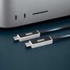 OWC Thunderbolt 4 USB4 3.0m optyczny juoda