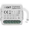 OXT OXT Mini relės modulis 4 ZigBee TUYA grandinės