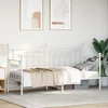 Lova Dienos lovos rėmas Balta 75 x 190 cm Plienas