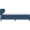 Kiemas lova su galvūgalio Mėlyna 80 x 200 cm audinys