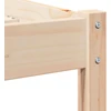 Lova Lovos rėmas Ruda 225,5 x 85,5 x 69,5 cm Kietas pušies medis