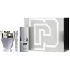 Set Paco Rabanne: Invictus Dezodorantas Purškiklis For Men, 150 ml + Invictus Eau De Toilette For Men, 100 ml + Invictus Eau De Toilette For Men, 10 ml