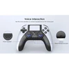 GameBox P5 Analogs Bezvadu Spēļu Kontrolieris PS5 - Play Station 5 Dual Vibrācijas 6-Axis Balts