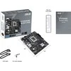 Pagrindinė plokštė „Asus“ | Procesorių šeima „Intel H610“ | Procesoriaus lizdas LGA1700 | 2 DIMM lizdai - DDR5, be ECC, nebuferiniai | Palaikomos standžiojo disko sąsajos SATA-600, 1 x M.2 | SATA jungčių skaičius: 4