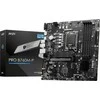 Pagrindinė plokštė MSI | PRO B760M-P | Procesorių šeima Intel | Procesoriaus lizdas LGA1700 | DDR5 DIMM | Atminties lizdai 4 | Palaikomos standžiojo disko sąsajos SATA, M.2 | SATA jungčių skaičius 4 | Mikroschemų rinkinys Intel B760 | mATX