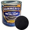 Metalo dažai HAMMERITE HAMMERED FINISH, juodos sp., 750 ml
