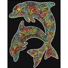 Painting Velvet Aksominis spalvinimo puslapis 47x35 Delfinai