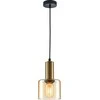 Italux Pakabinamas šviestuvas Santia PND-65342-1-BRO+AMB