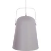 Pakabinamas šviestuvas Atmosphera Metalinis lubinis šviestuvas, pilkas, Ø 22 cm