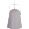 Pakabinamas šviestuvas Atmosphera Metalinis lubinis šviestuvas, pilkas, Ø 22 cm