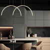 Viokef 39W LED pakabinamas šviestuvas MEGAN, aukso sp., 3000K, 4303100
