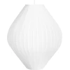 Pakabinamas šviestuvas Lampa wisząca Beliani Lampa wisząca ALME Baltas