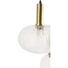 Pakabinamas šviestuvas Beliani Pakabinama lempa NJORO, skaidraus stiklo