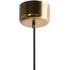 Pakabinamas šviestuvas Lampa wisząca Beliani LOKY Metal Mosiężny (675354 Bel)